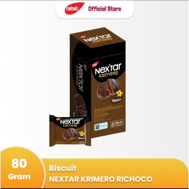 

Nextar Krimero Richoco 80gr nabati choco cookies coklat chocolate snack cemilan