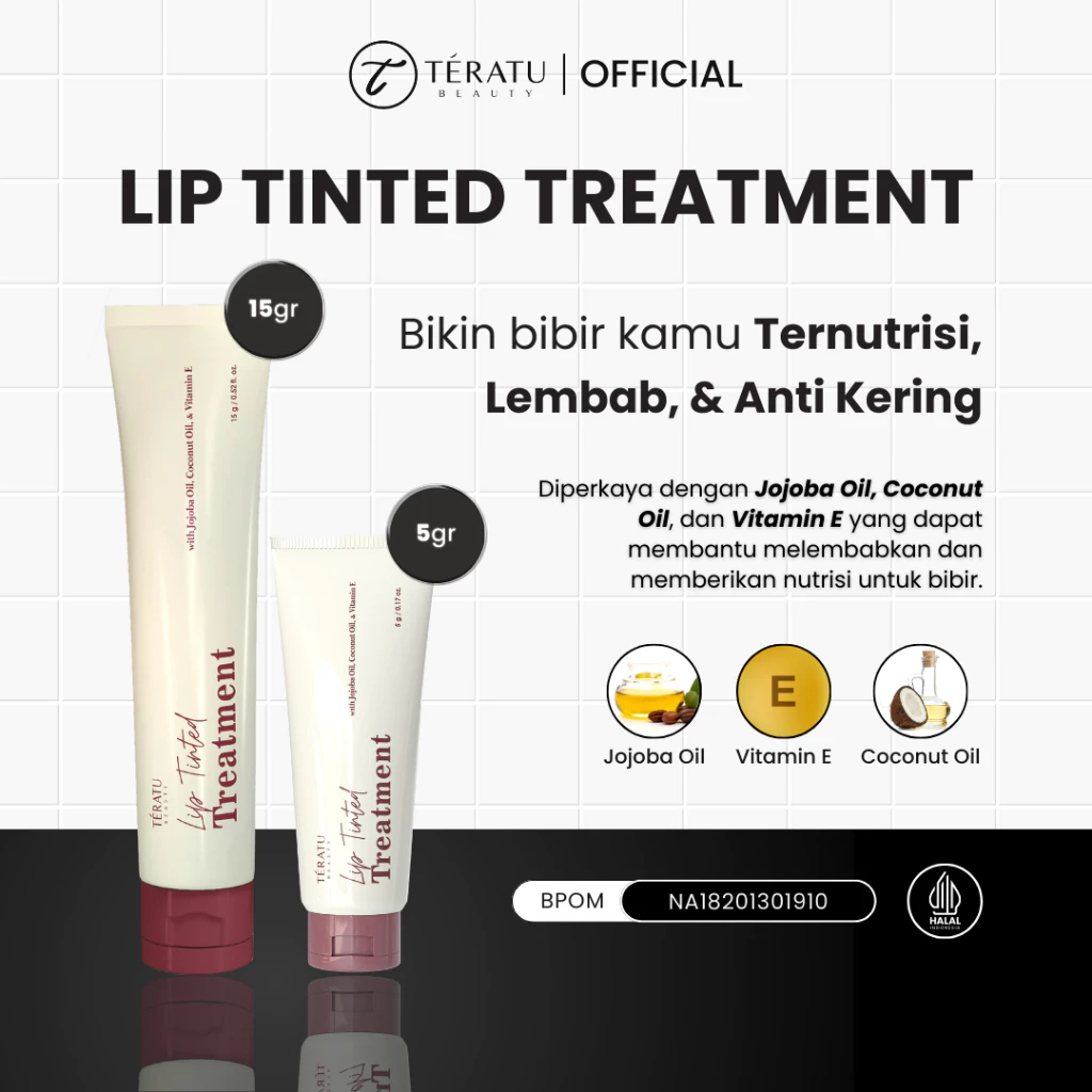 TERATU BEAUTY Lip Tinted Treatment Teratu Lip Tinted Treatment Teratu Beauty Lip Tint Treatment Tera