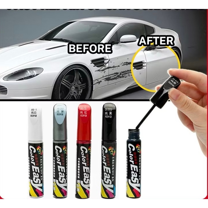 CAT PENGHILANG BARET MOBIL spidol color easy