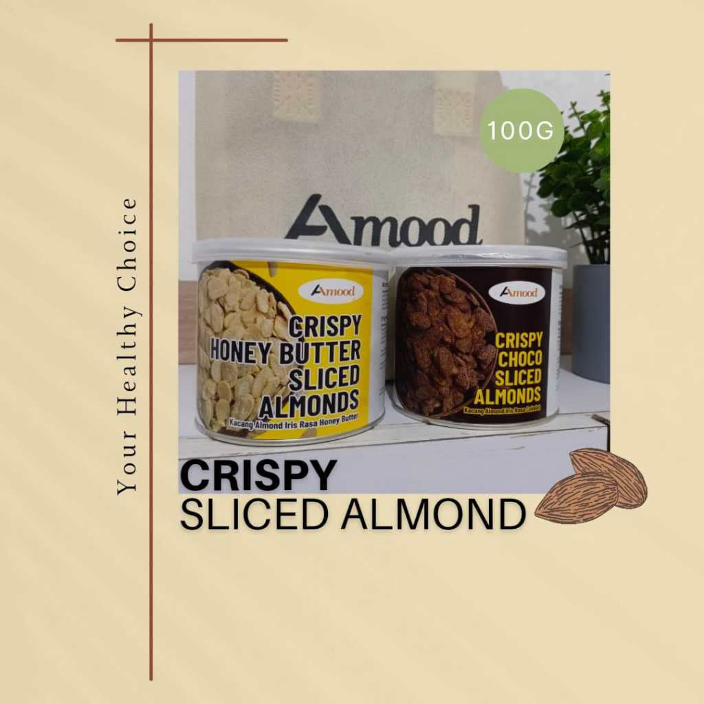 

Crispy Almond Sliced Honey Butter And Chocolate - 100 Gram