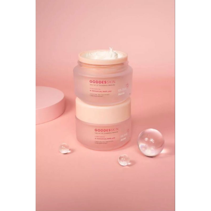 Goddesskin Day Cream Acne By Athena