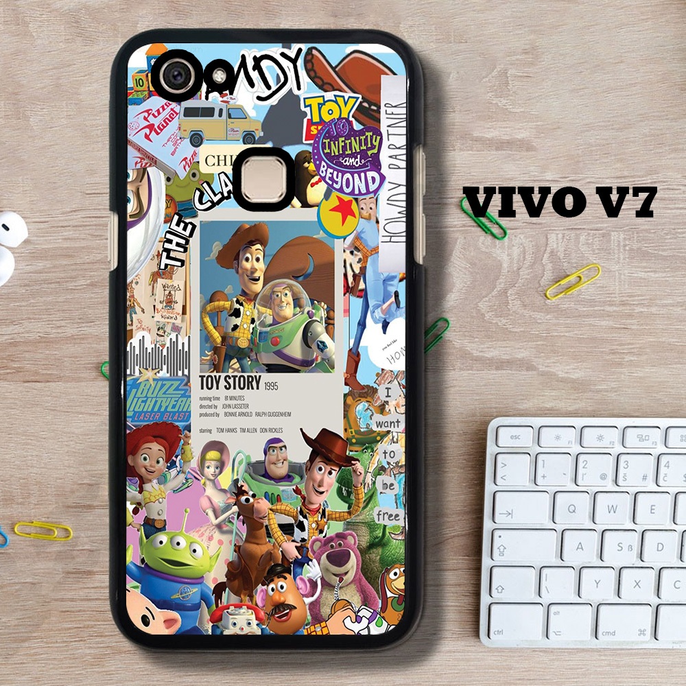 [A77] CASING HANDPHONE VIVO V7 CASE VIVO V7 CUSTOM CASE AESTHETIC KEREN LUCU VIRAL TERBARU