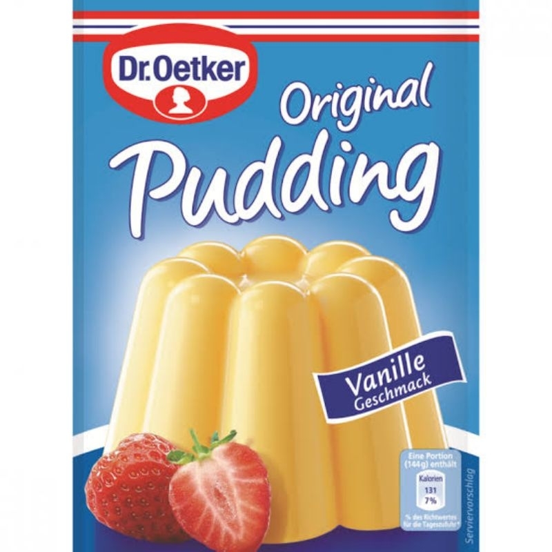 

DR OETKER ORIGINAL PUDDING VANILLA IMPORT DARI JERMAN