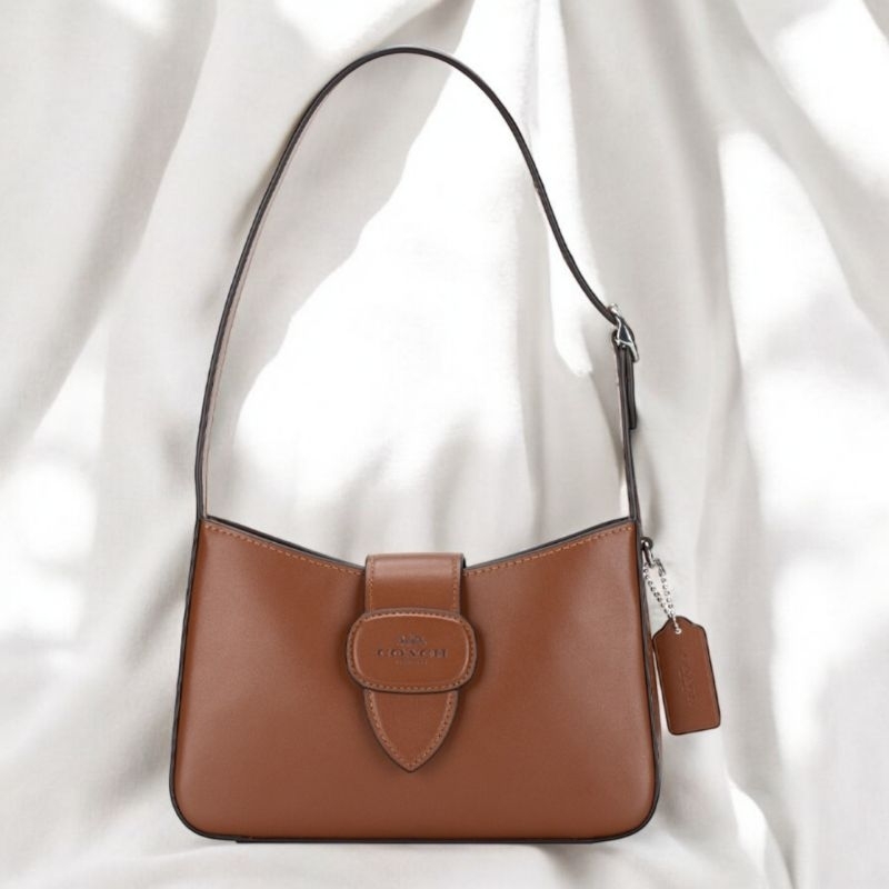 coach Eliza Shoulder Bag With Leather Covered Closure
