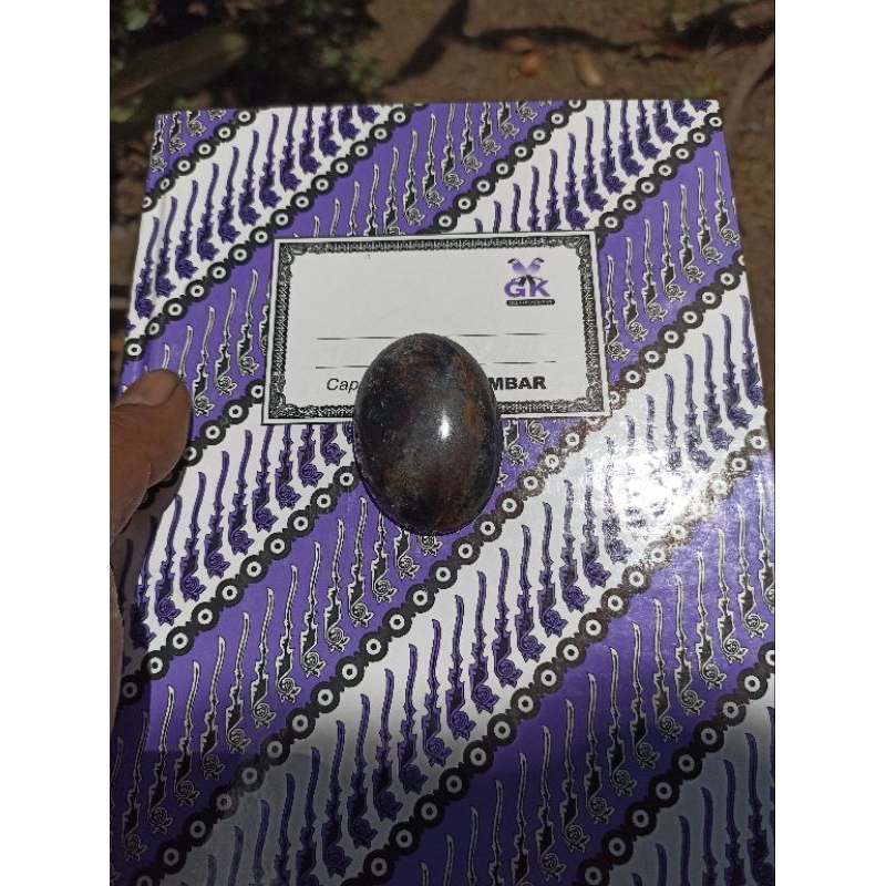 Badar Besi pancawarna untuk bandul kalung