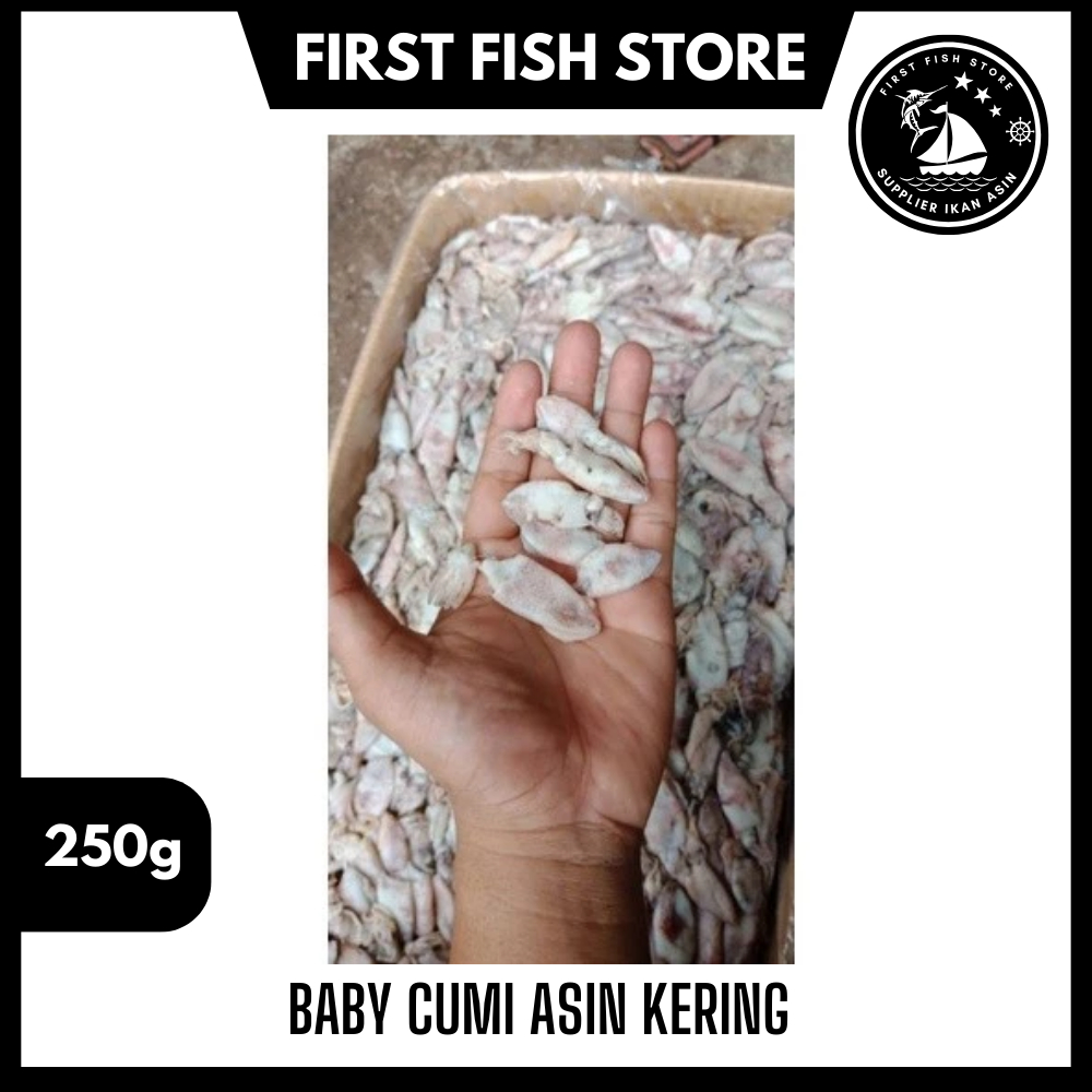 

Baby Cumi Asin Kering 250 Gram Berkualitas Tinggi Renyah dan Lezat