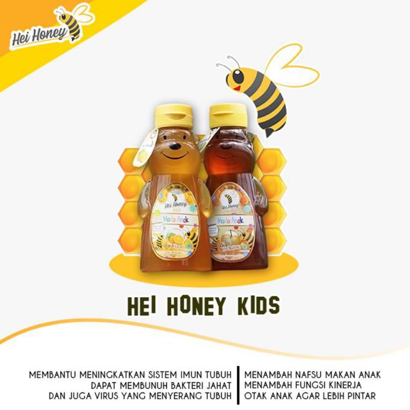 

Hei Honey Madu Anak Penambah Nafsu Makan