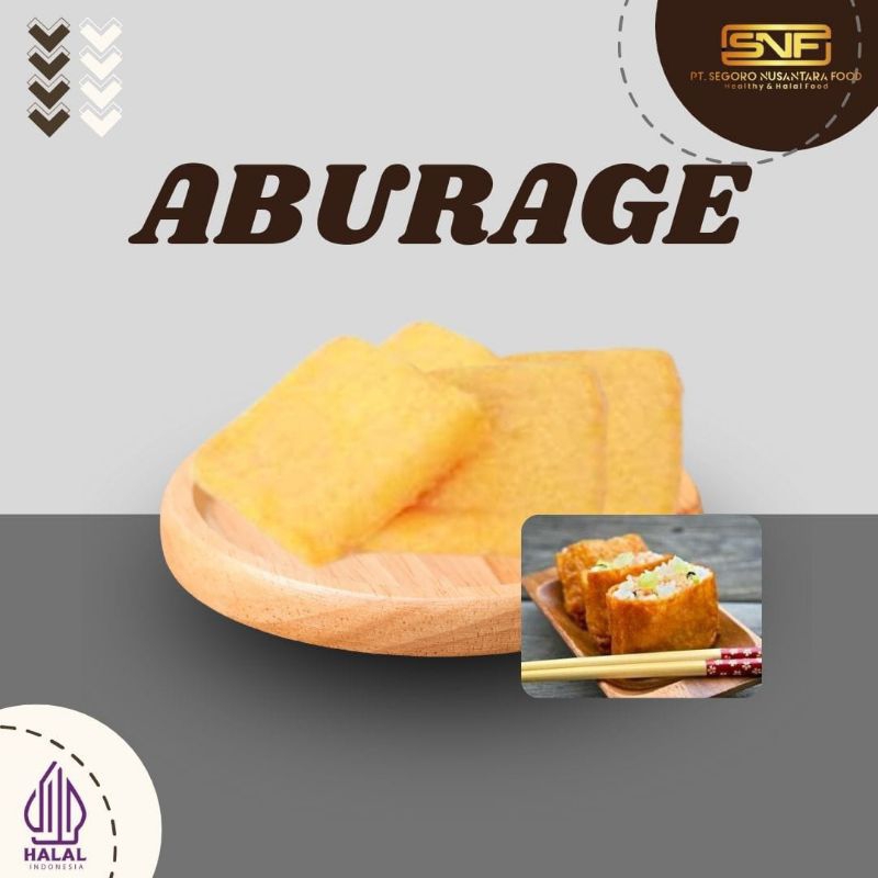 

Aburaage (Japanese Fried Tofu Pouch) • Isi 2pcs per pack