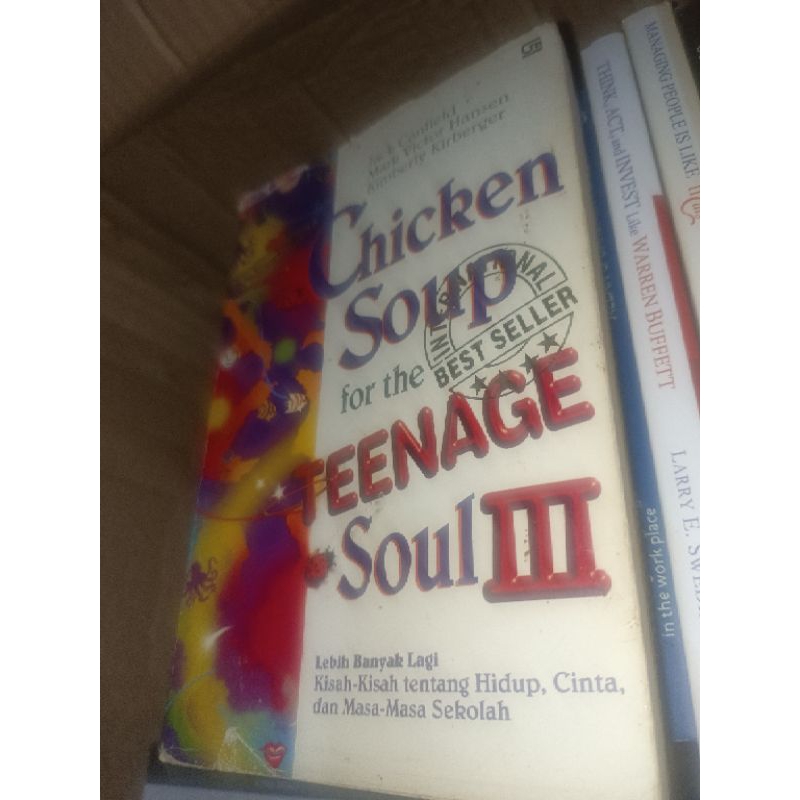Buku CHICKEN SOUP FOR THE TEENAGE SOUL 3, kisah inspiratif dalam kehidupan masa remaja dan sekolah, 