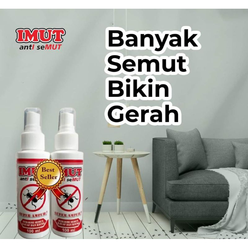 Anti Semut/ Imut/ Ampuh mengusir semut,kecoa,tikus dll. 100ml ORI.