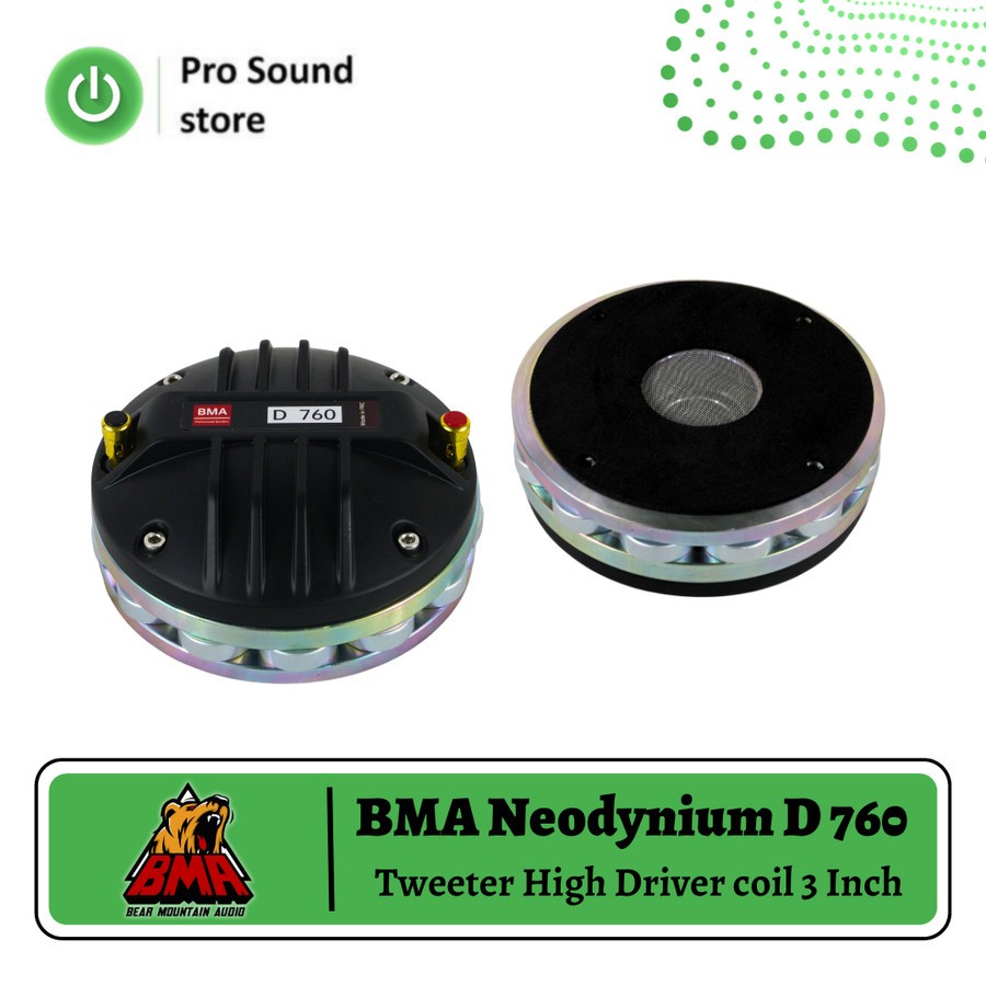 Driver tweeter BMA Neodynium D760 neo coil 3inch tweter bma neo 1 Set isi 2
