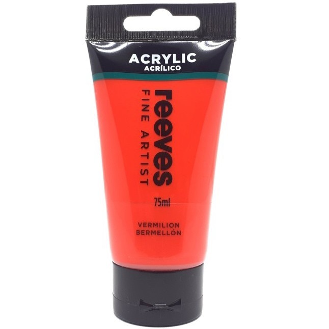 

REEVES ACRYLIC 75ML / CAT AKRILIK 75ML / CAT AKRILIK VERMILION TUBE