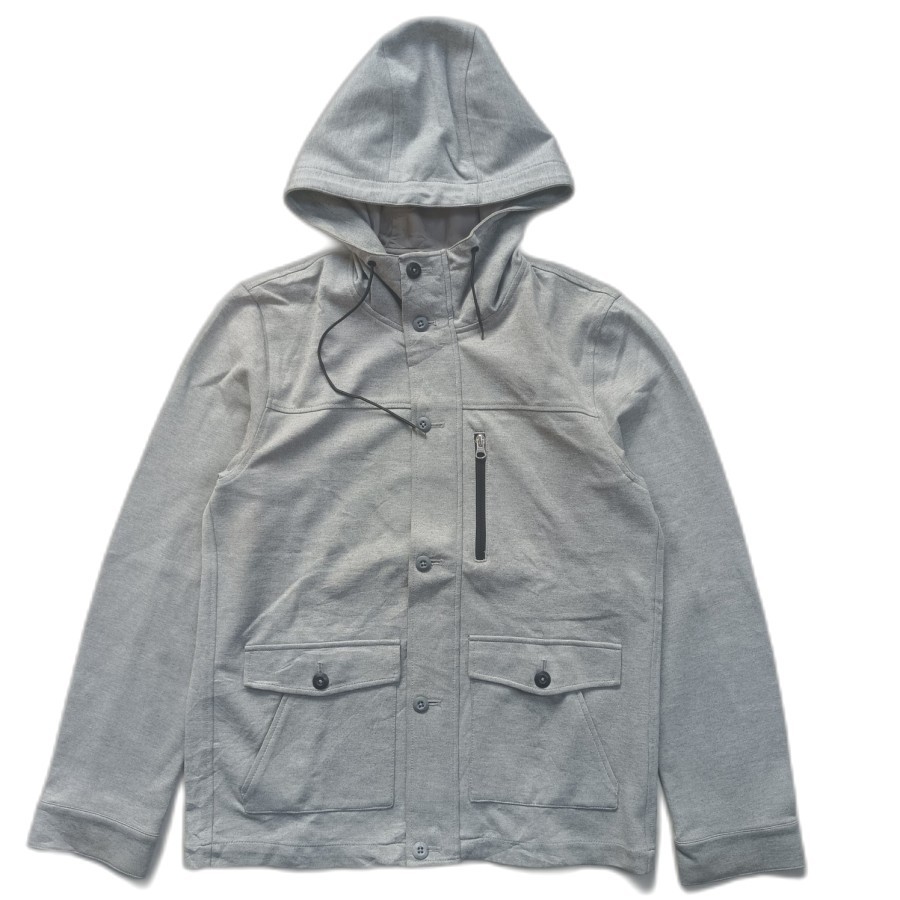 jaket Nano Universe casual parka hoodie