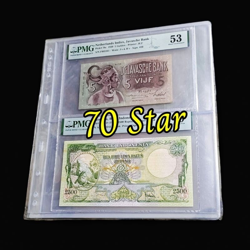 Refil Pmg isi 10 Lembar, Refil uang kertas Mingt Khusus PMG