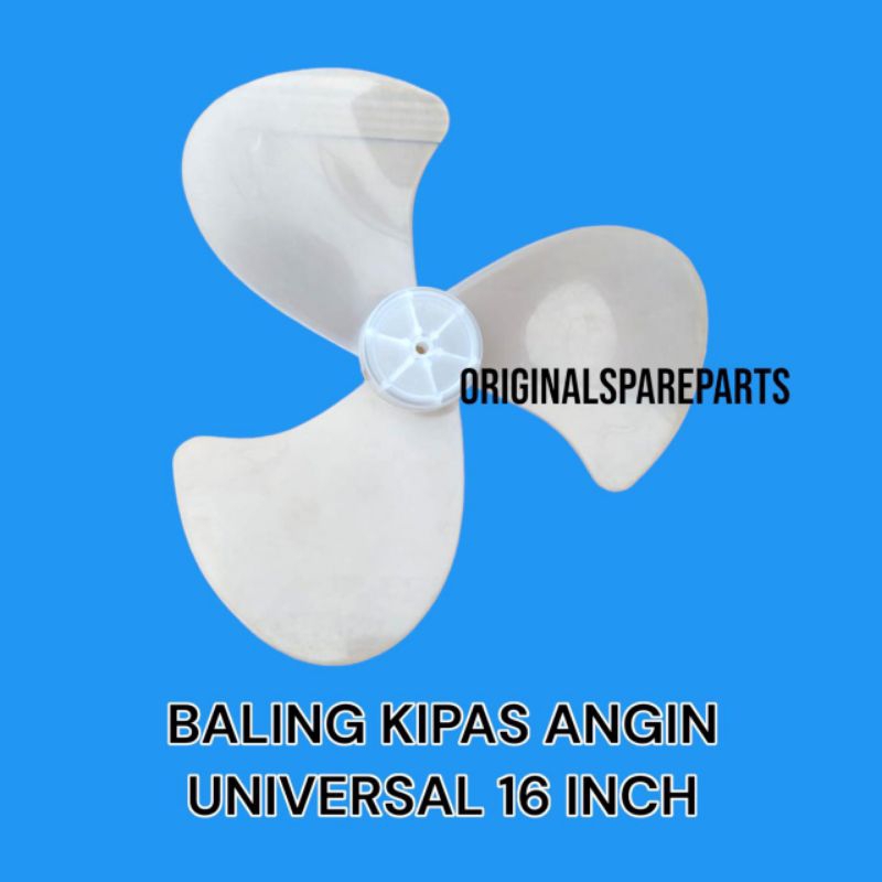 BALING BALING KIPAS UNTUK SEMUA MERK 3 DAUN 16" / BALING BALING KIPAS ANGIN 16 INCH / BALING BALING 