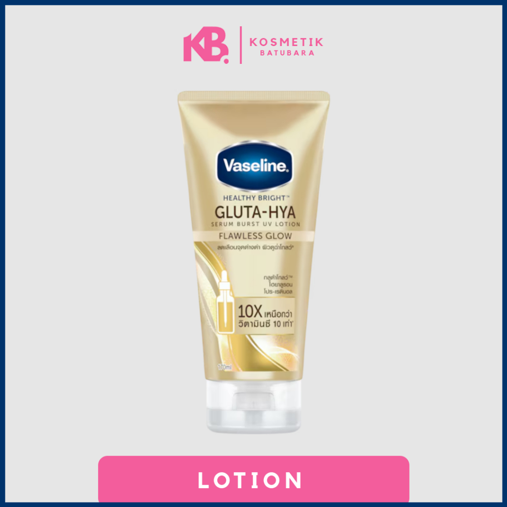 VASELINE THAILAND GLUTA HYA ORI BANGKOK FLAWLESS RADIANCE 300ml ORIGINAL BANGKOK READY