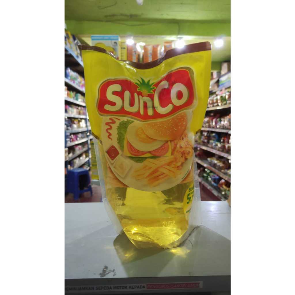 

SUNCO MINYAK GORENG 2 LITER REFILL READY STOK