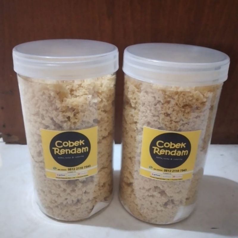 

Kremesan Cobek Rendam (Kremes Ayam), 2 toples @200 gram