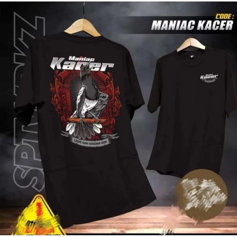TSHIRT/KAOS KICAU MANIA MANIAC KACER