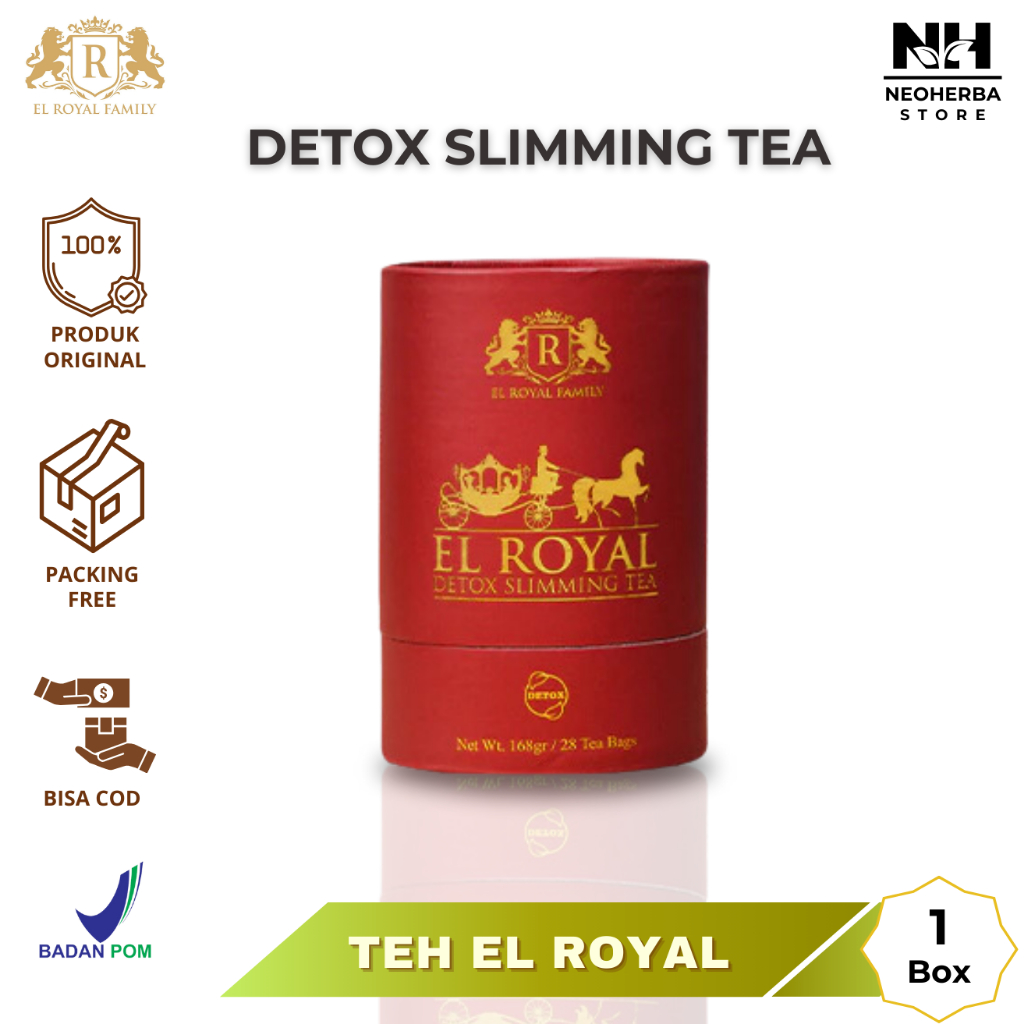 

El Royal Detox Slimming Tea - 5X Lebih Cepat Menurunkan BB - Solusi Langsing Sekaligus Buang Racun