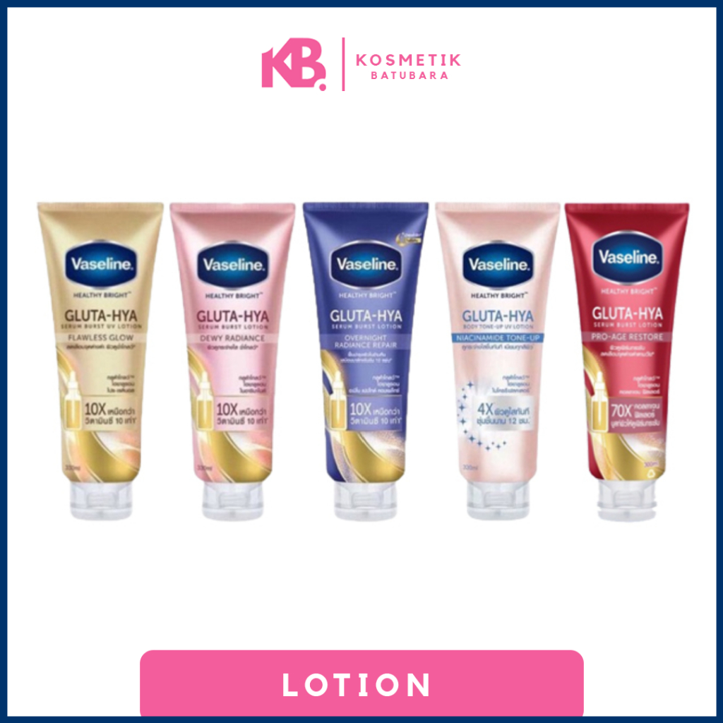VASELINE THAILAND GLUTA HYA ORI BANGKOK 300ml ORIGINAL READY KEITH SHOP