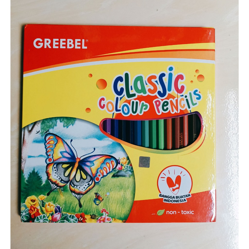 

Pensil 24 Warna Greebel