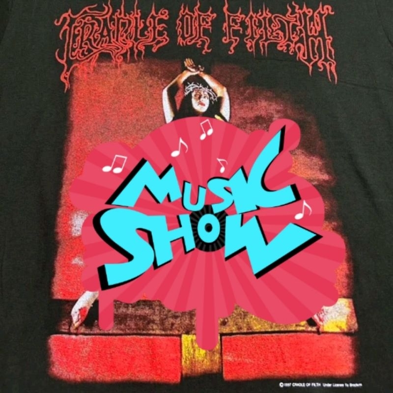 KAOS BAND CRADLE OF FILTH TAG FRUIT OF THE LOOM