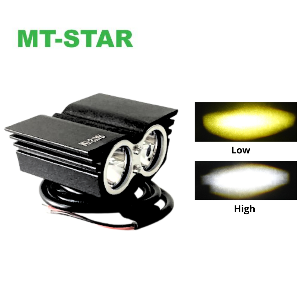 【MT STAR】 Lampu Tembak Sorot LED Owl Mini Cree 2 Mata 30 Watt 12V-80V MT Star