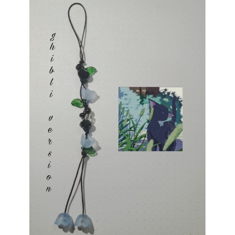 Charm Phone, Keychain ghibli by lilypeach