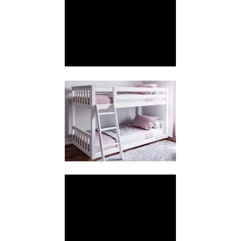 ranjang susun ful kayu jati Landa ukran 120x200x190