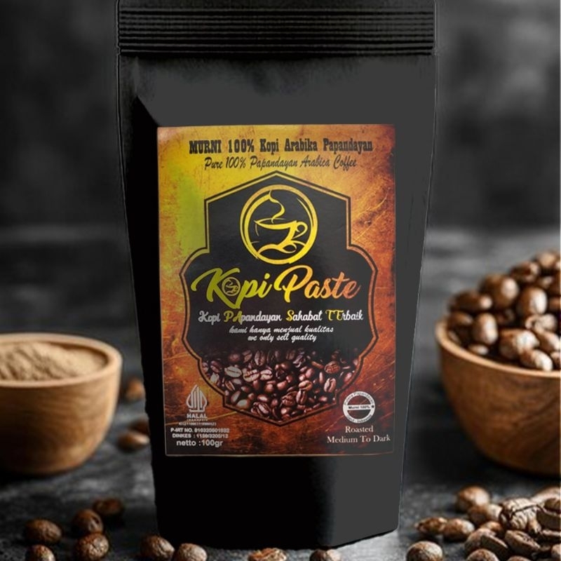 

Kopi Bubuk Halus | Kopi Paste Arabika Asli Papandayan | Murni 100% Papandayan Garut