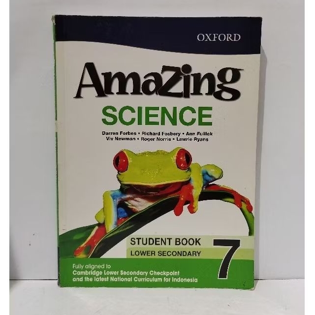 AMAZING SCIENCE 7 STUDENT BOOK LOWER SECONDARY