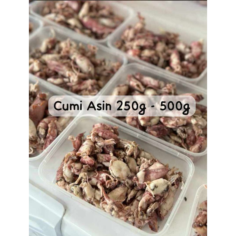 

Cumi Asin Mentah