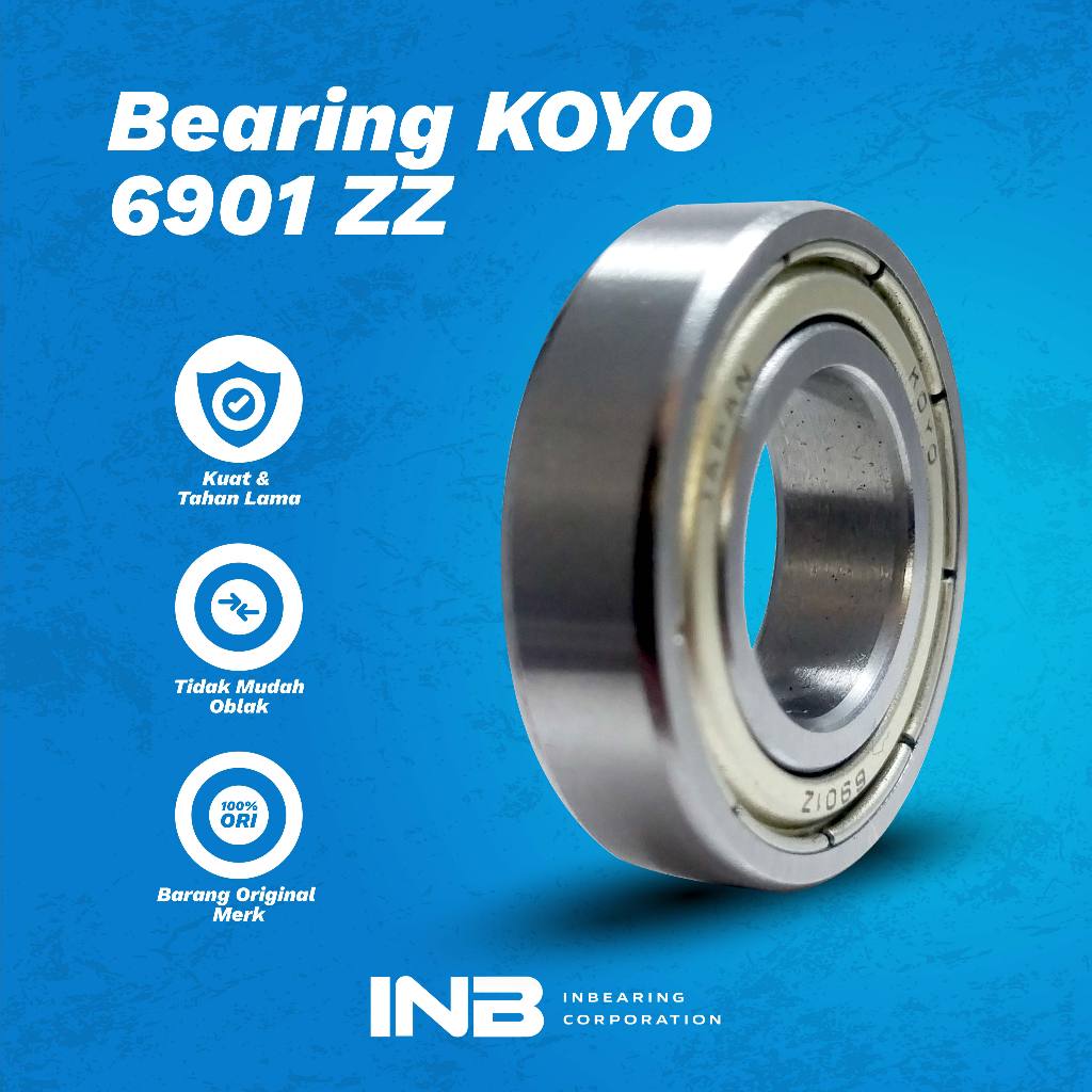 Laker Bearing 6901 ZZ Koyo Bearing Bosh Arm Vixion INB Original Koyo