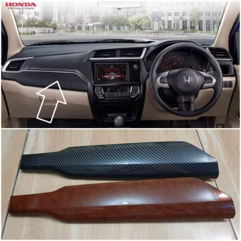 PANELWOOD PANEL WOOD PANEL INTERIOR PANEL DASBOARD HONDA BRIO MOBILIO BRV