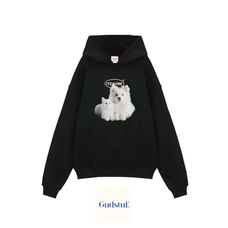 Gudstuf Itzavibe Cat & Dog Crewneck NCT Dream