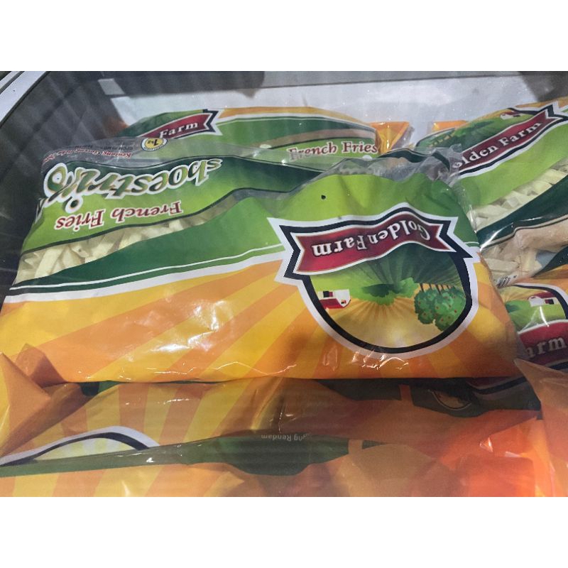 

Kentang French Fries Shoestring Golden Farm 1000gr