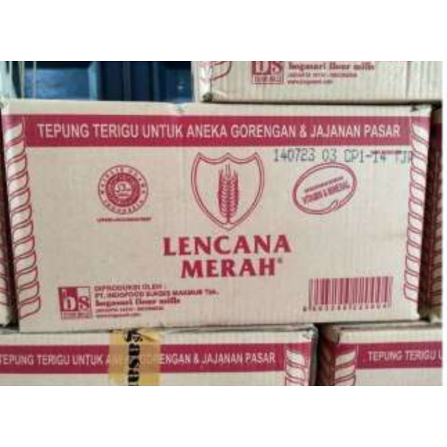 

RK60 Dus Tepung Terigu Segitiga Biru Cakra Kembar Lencana Merah 1kg Dan 500gr