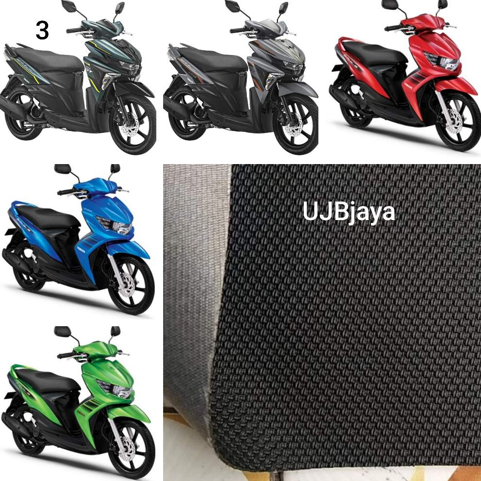 Kulit Jok Motor  Mio Soul GT 115 / Mio Soul GT 125 Standar / Bahan Ori Sarung Jok Motor  Mio Soul GT