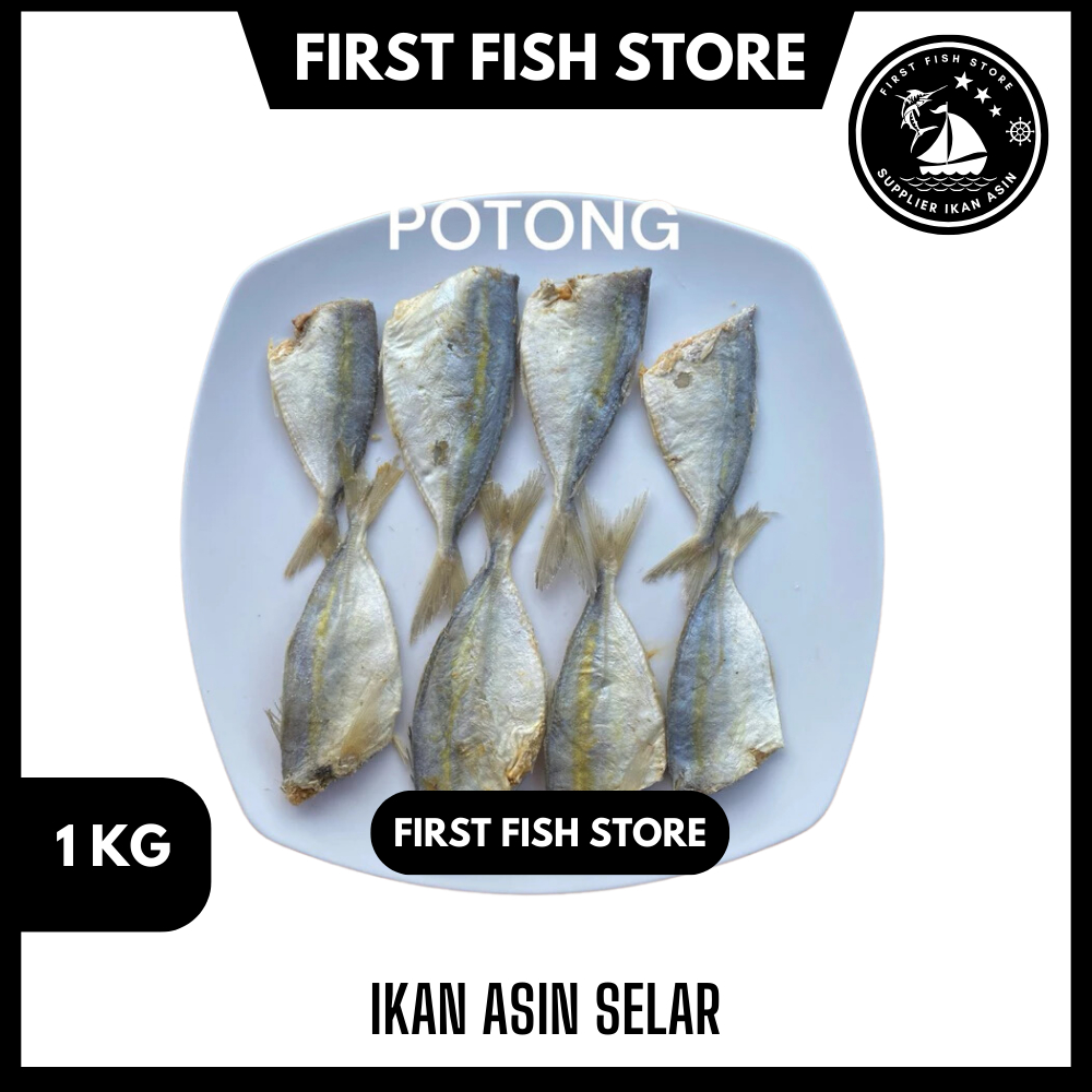 

Ikan Asin Selar Potong Kepala 1kg Fresh Premium