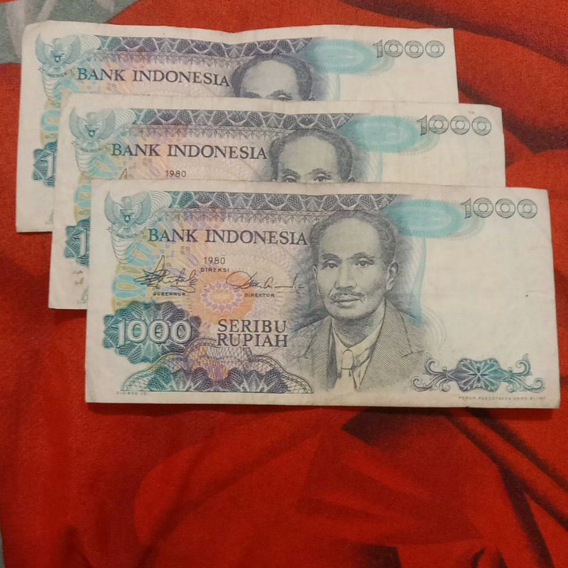 1000 rupiah Dr Soetomo tahun 1980