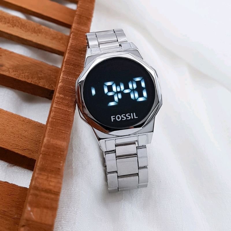 BISA CODJam Tangan Wanita F167S Touch Screen Tali Rantai Tanggal Aktif Free Box dan baterai cadangan