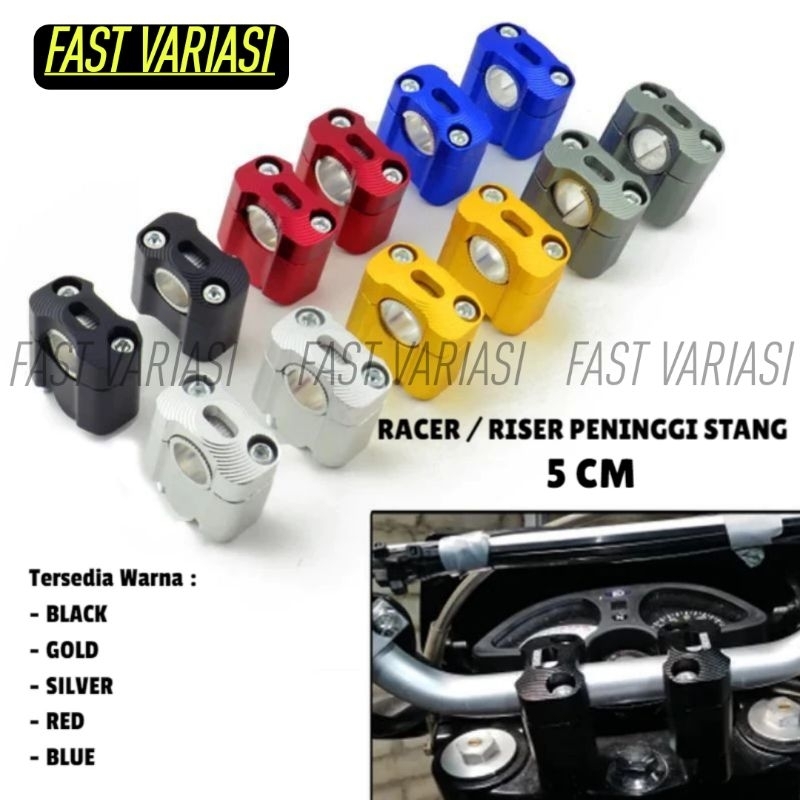 RAISER STANG FATBAR CNC UNIVERSAL / PENINGGI STANG FATBAR