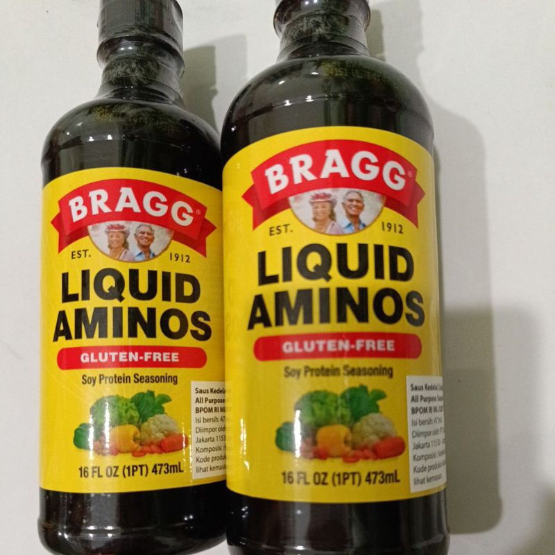 

Bragg Liquid Aminos Gluten Free, Soy Protein seasoning