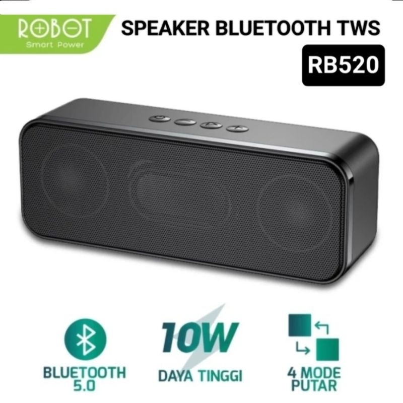 SPEAKER BLUETOOTH TWS ROBOT RB520 Speaker Portable Robot RB 520