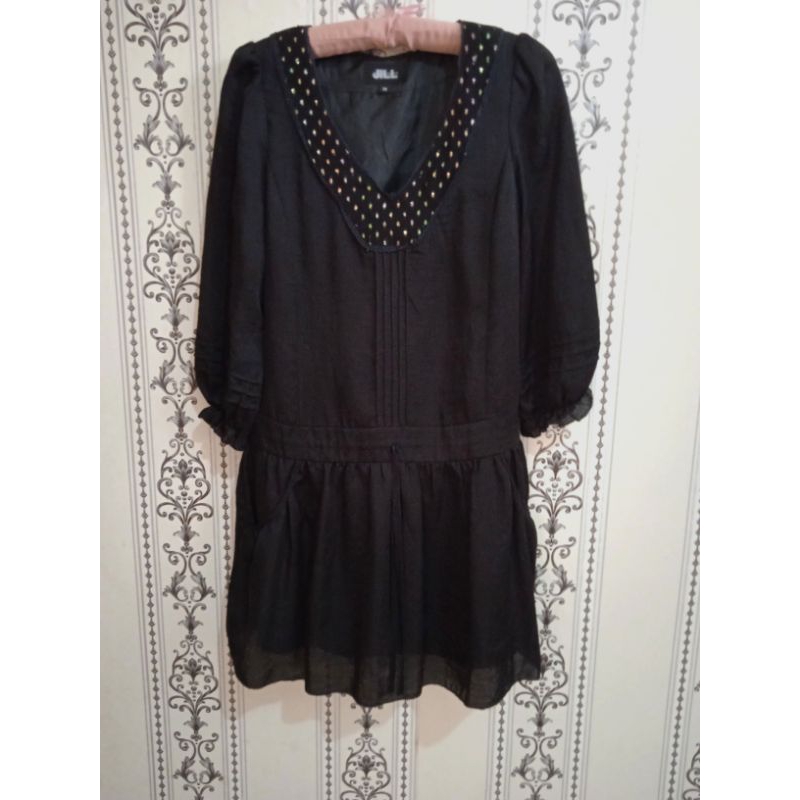 Authentic Jill Stuart black dress