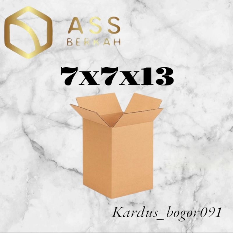 

kardus box packing 7×7×13