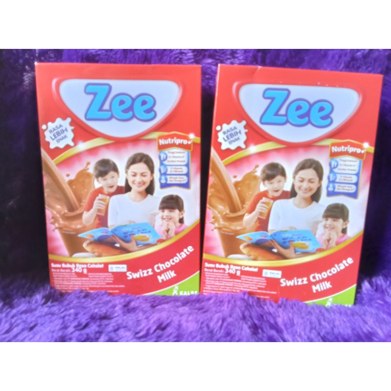 

Zee swizz chocolate milk,susu bubuk rasa cokelat 340g