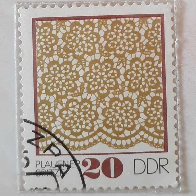 

Perangko Jerman Plauener Point (Pattern) Tahun 1974