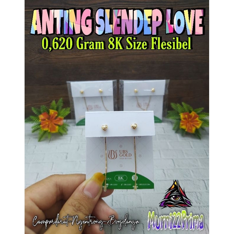 ANTING SLENDEP LOVE EMAS ASLI